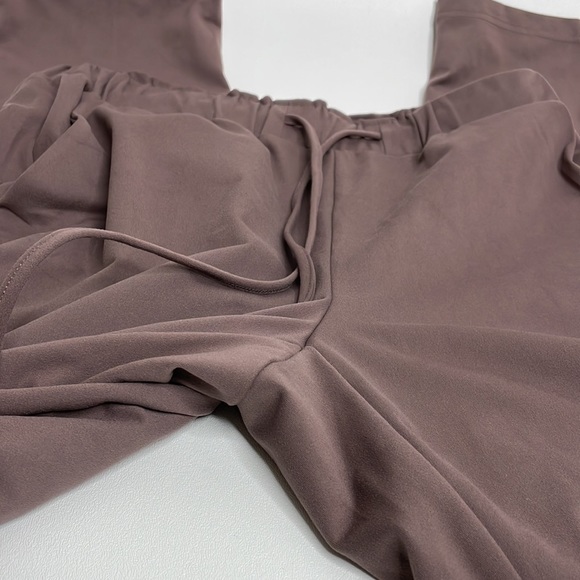 Joie Mauve Drawstring Waistband Ankle Slit Casual Pants Medium - Picture 7 of 13